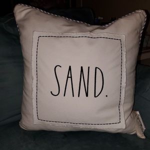 SAND Rae Dunn Pillow Nautical